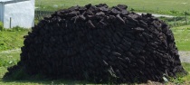 Pile Of Peat Scotland